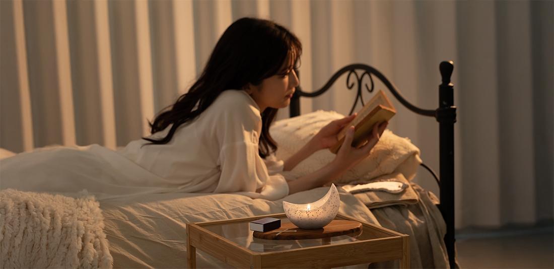 暑くて寝つけない夏の夜に｜アロマキャンドルで楽しむ、自分らしい夜